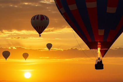 Marrakech: Sunrise Hot Air Balloon Ride Berber Breakfast Transfer