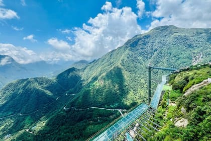 Sapa Dragon Cloud Glass Bridge and Silver Waterfall Half-Day Tour