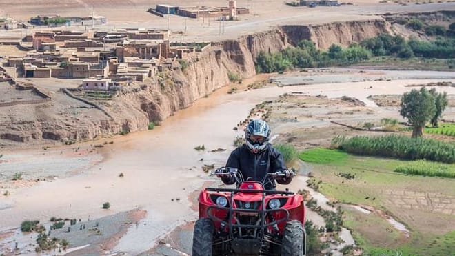 Quad Adventure in Agafay Marrakech Desert | 1 Day : Private & Luxury	 9