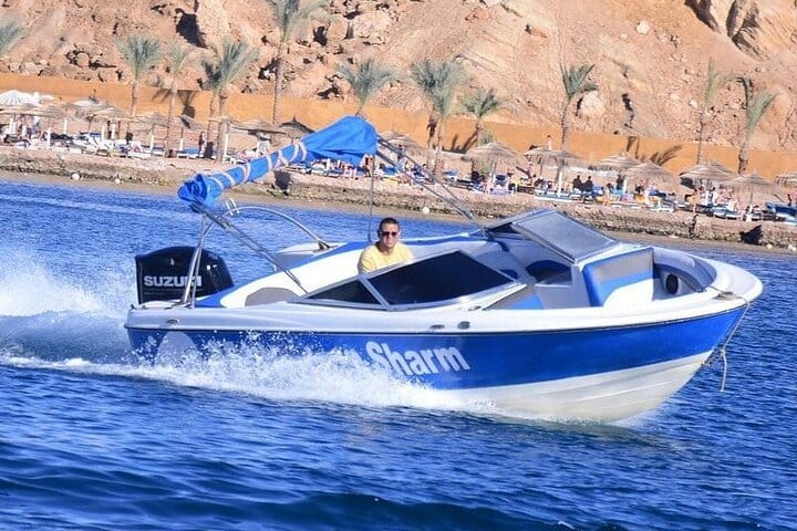 2 Hours Private Speedboat with Hotel Transfer – Sharm El Shaikh