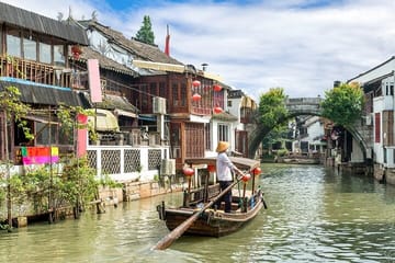 Private Half-Day Zhujiajiao Water Town Tour from Shanghai