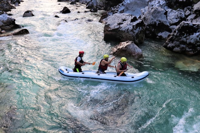 MINI RAFTING ON SOČA RIVER photo 6