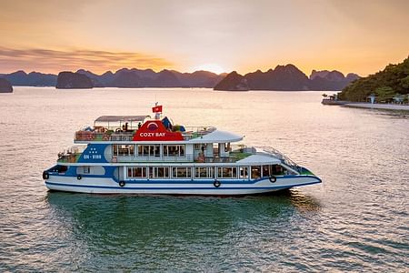 Cozy Premium Cruise to Halong Bay: Explore Stunning Views and Activities