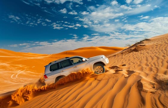 Burj Khalifa Visit, Dubai Mall Shopping, and Desert Safari Tour