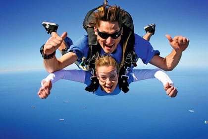 Alanya Tandem Skydiving Over the Mediterranean Sea