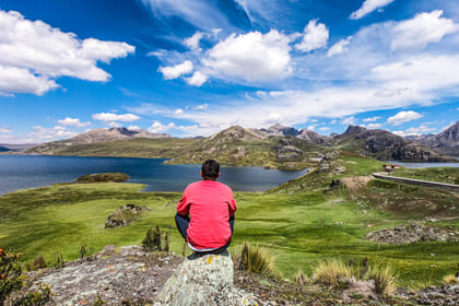Hiking Adventure from Lima to Marcapomacocha Lakeside