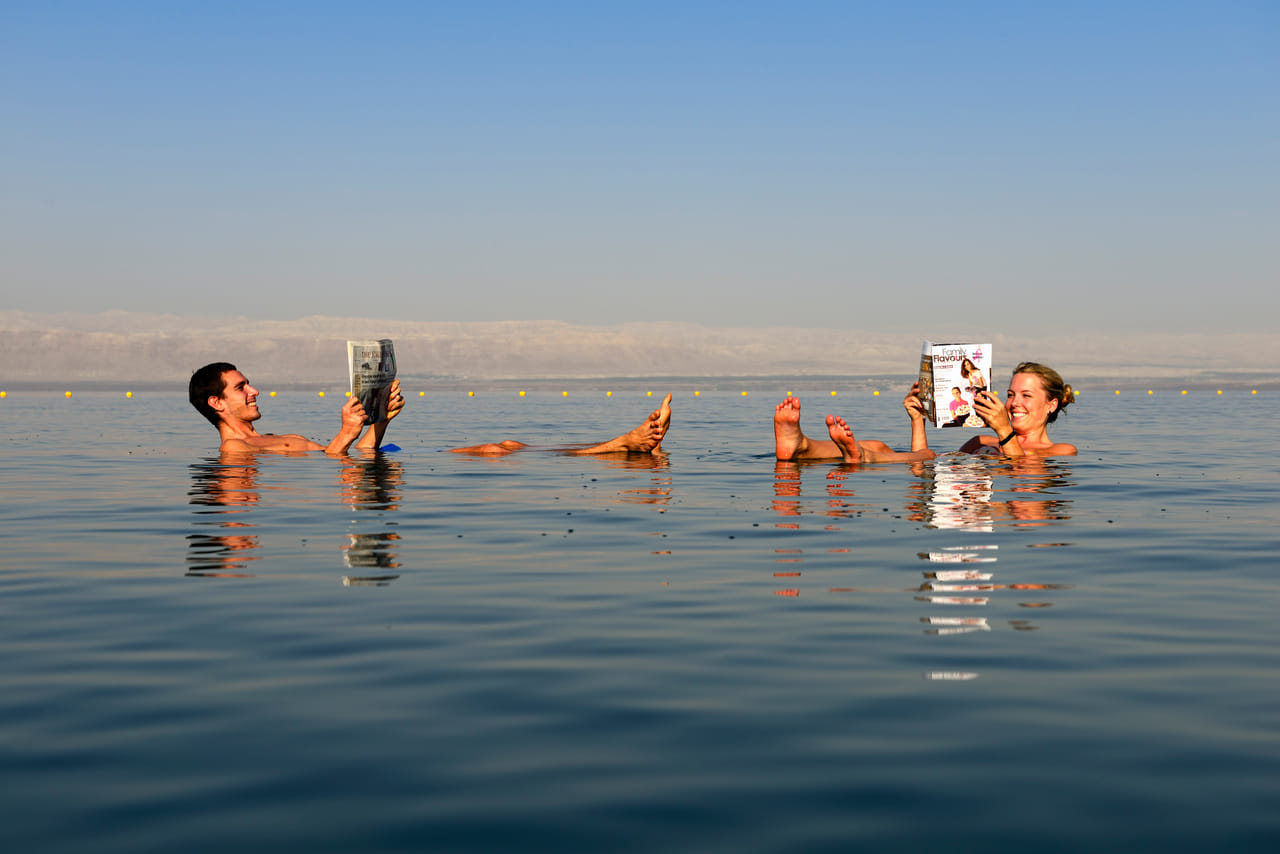 Dead Sea: Private Half-Day Tour Floating Experience from Amman 7