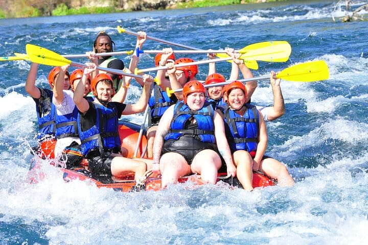 Canyoning, Rafting and Zipline Adventure from Belek and Antalya