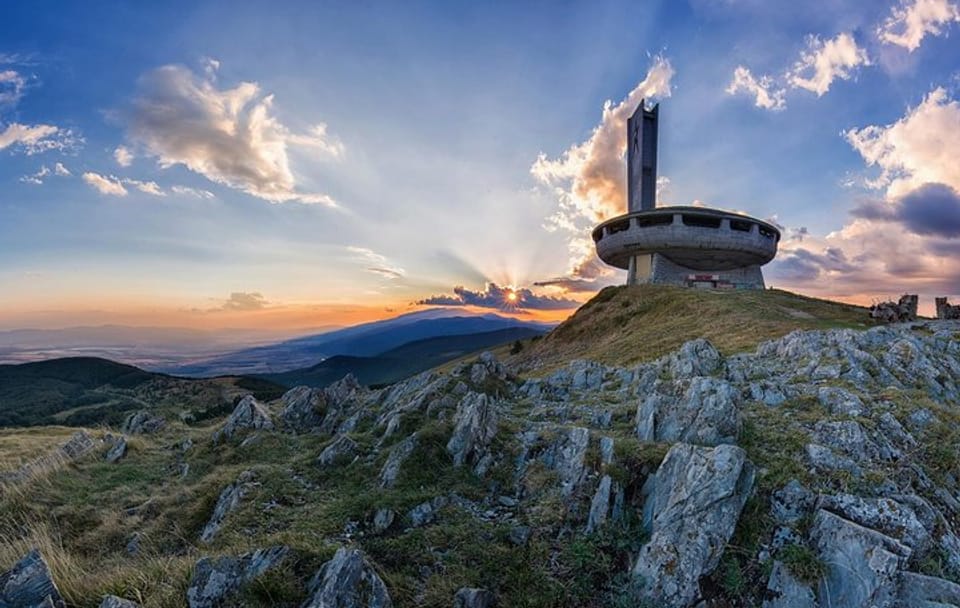 Buzludzha Monument and Museum of Socialist Art Tour in Bulgaria