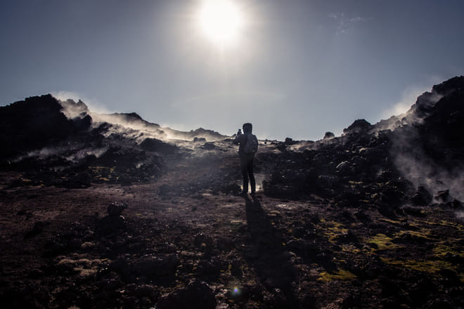 Volcanic Eruption Site & Reykjanes Geothermal Tour 3
