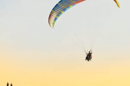 Paragliding Adventure Over Aguergour in Morocco