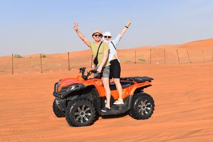 Dubai VIP Desert Safari with Quad Bike & 5-Star Luxury Camp