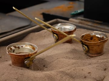 Try the traditional Greek coffee