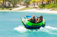 Laugh and splash on this thrilling tube ride!