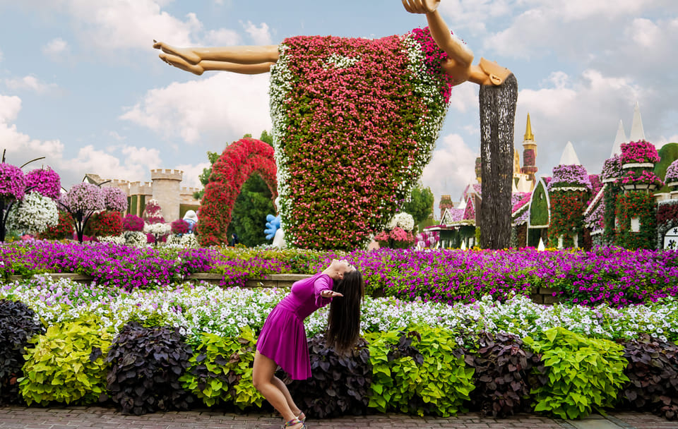 Explore the Dubai Miracle Garden: The World's Largest Flower Garden