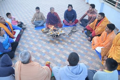 Yoga Experience Day Trip with Private Transfer From Kathmandu