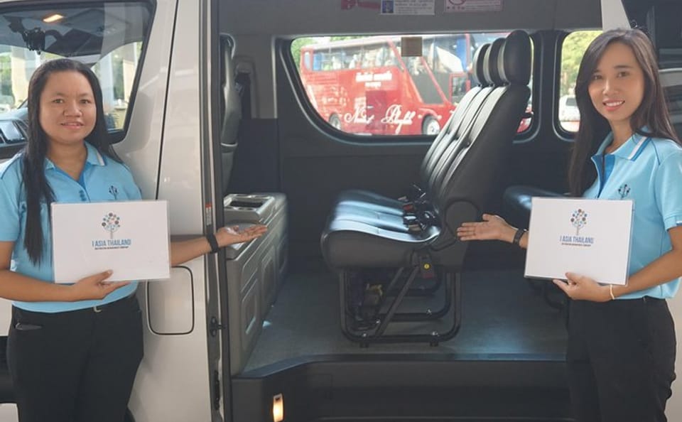 Private Van Charter with Airport Transfer in Si Sunthon