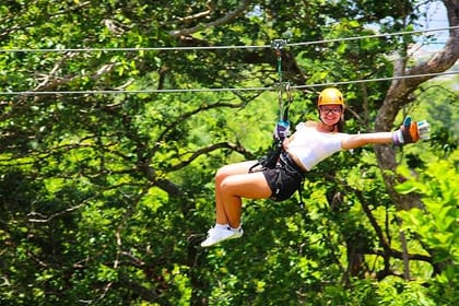 Extreme Zipline, City Tour, Chocolate, Rum Factory, Beach Break, Transfer