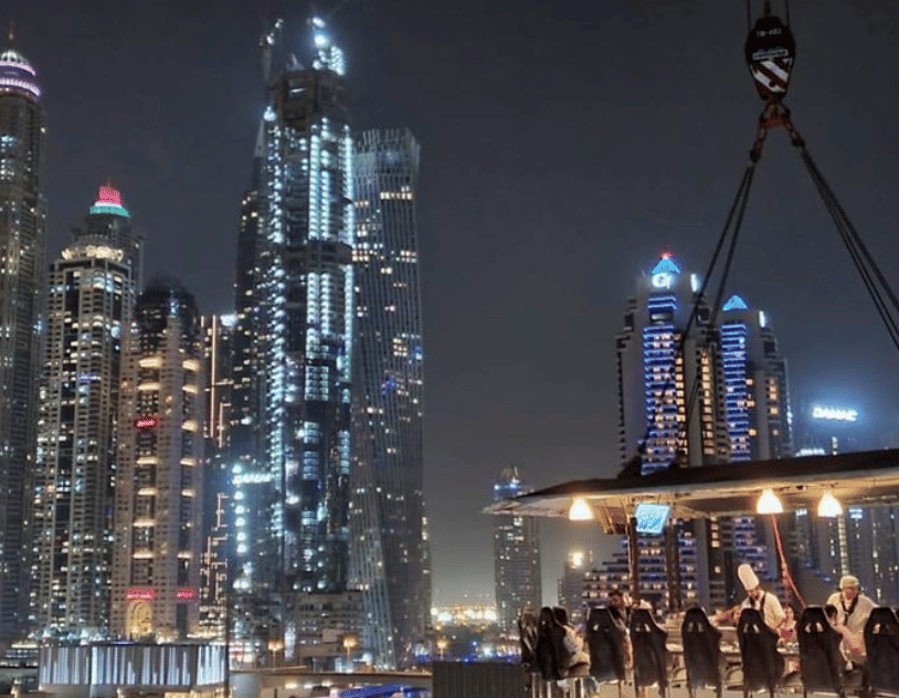 dinner in the sky dubai