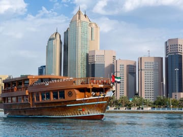 abu dhabi dhow cruise dinner