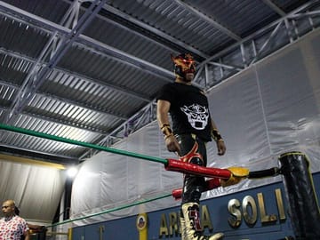 Lucha Libre Wrestling Tour in San Pedro Cholula