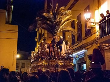 A Holy Week procession in Seville