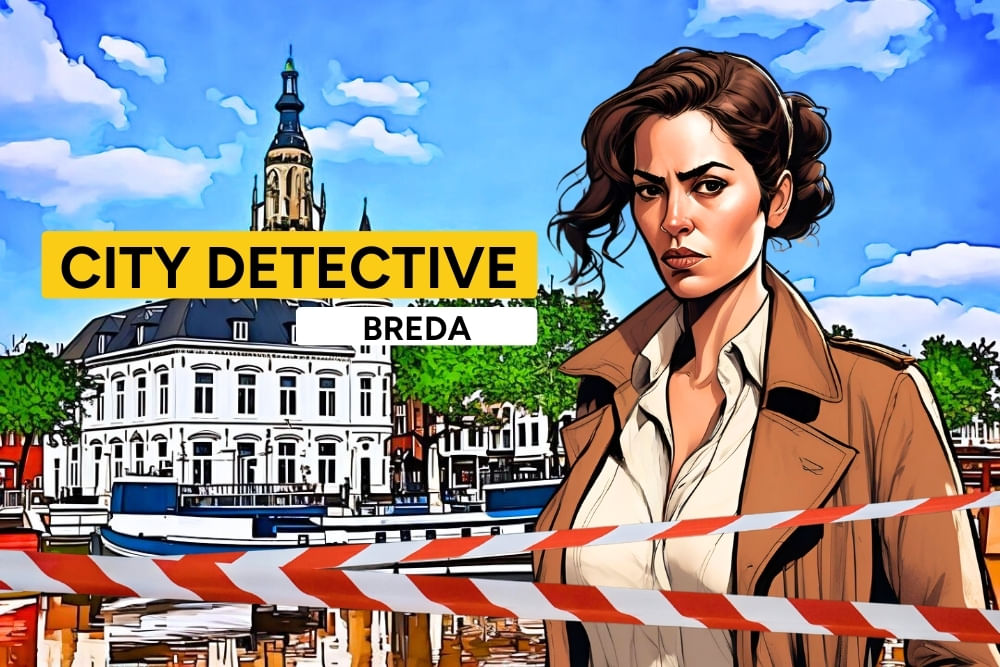 The introduction cover photo of the Breda Scavenger Hunt City Detective by Qugato.
