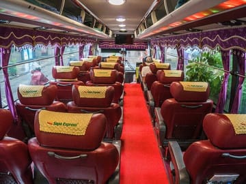Sapa Limousine 28 Seats Bus From Hanoi To Sapa Or Return