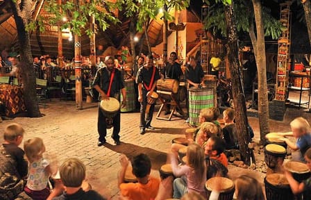 Boma Dinner and Drum Show Experience in Victoria Falls
