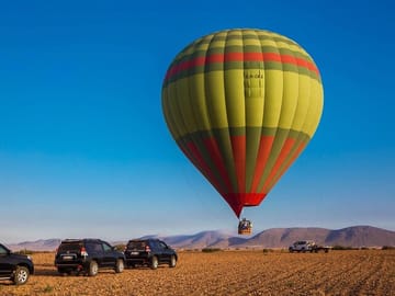Hot Air Balloon Adventure Over Marrakech Countryside