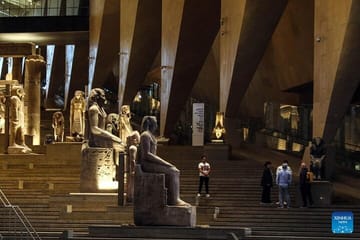 Bus Tour to the Grand Egyptian Museum and Pyramids from Sharm El-Sheikh
