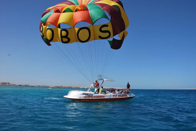 Premium Parasailing Fly On Marine Without Transfer - Hurghada photo 5