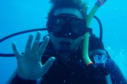 Scuba diving from Taghazoute