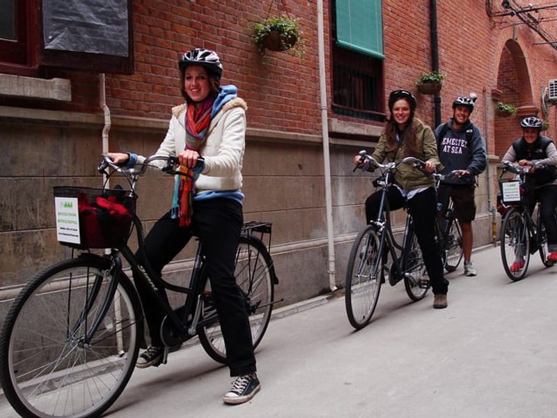 Biking Real Shanghai& Enjoy Local Food