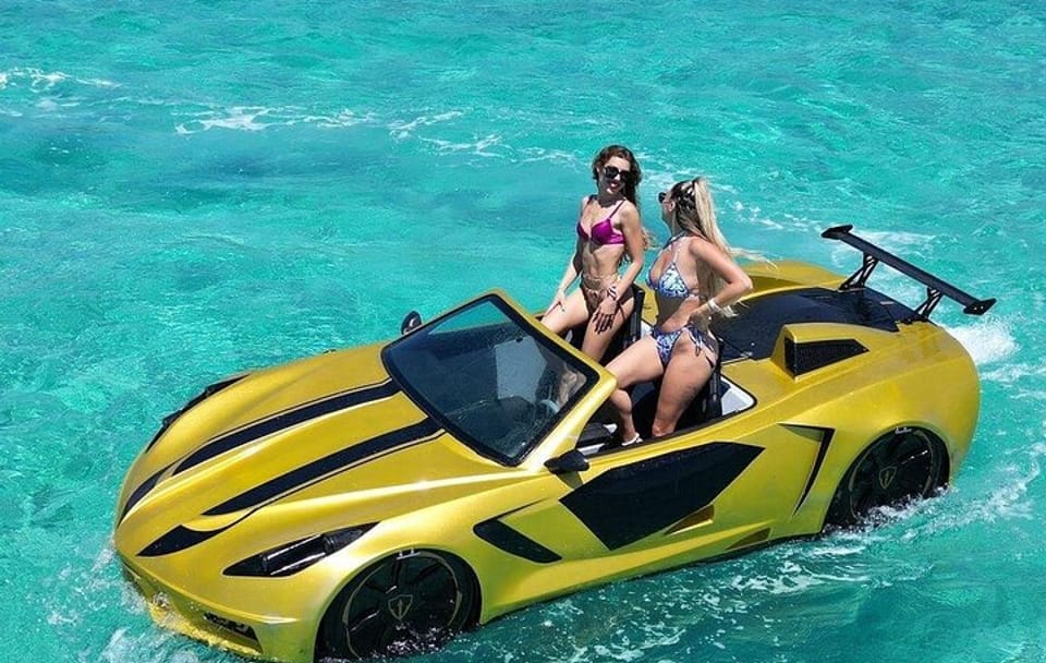 Zanzibar Jet Car Adventure with Drone in Kendwa and Nungwi Beach