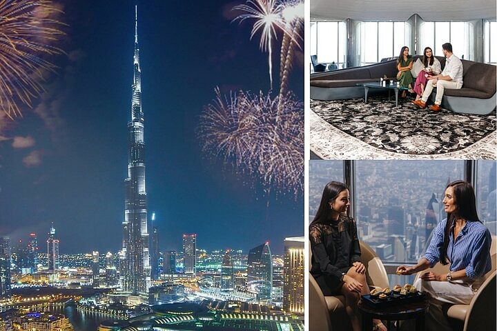 Premium Access to Burj Khalifa: Sky Lounge & World’s Highest Deck