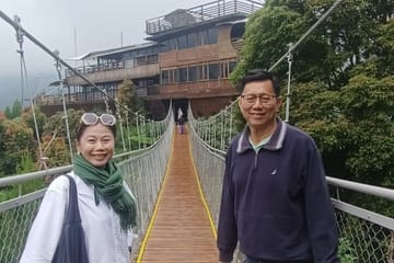 Jakarta Ciwidey White Crater and Patengan Lake from Jakarta