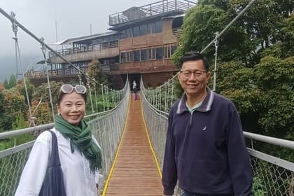 Jakarta Ciwidey White Crater and Patengan Lake from Jakarta