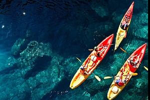 Sunset Kayaking & Snorkeling with Water & Wine