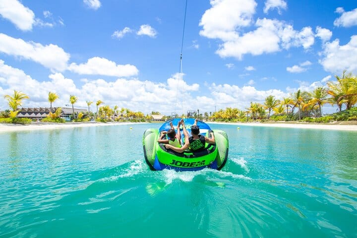 Sunny Soak: Enjoy the turquoise waters all around.