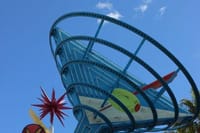 The famous vintage Vegas cocktail glass sign