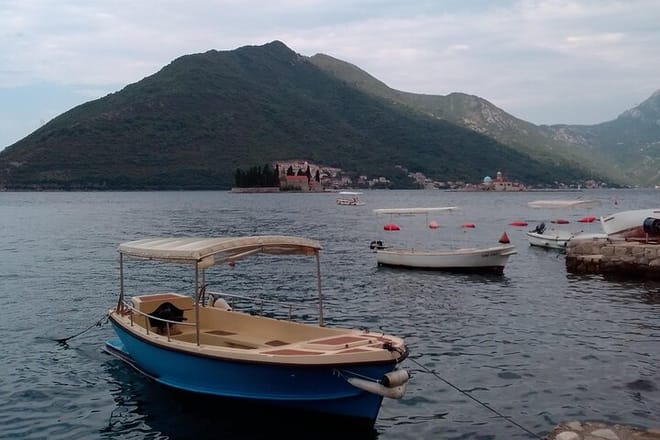 Port and old boats