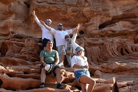 Salama Colored Canyon & Blue Hole Adventure Safari in Sinai