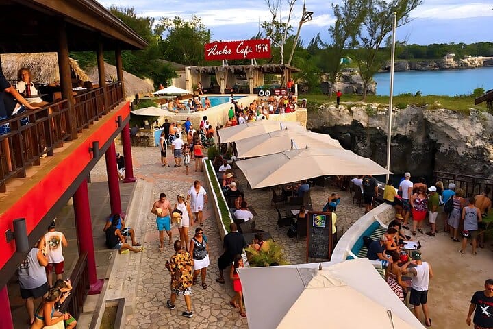 Dock at the world-famous Rick's Café to dance, socialize, and enjoy unlimited drinks before sailing into a fiery Negril sunset!
