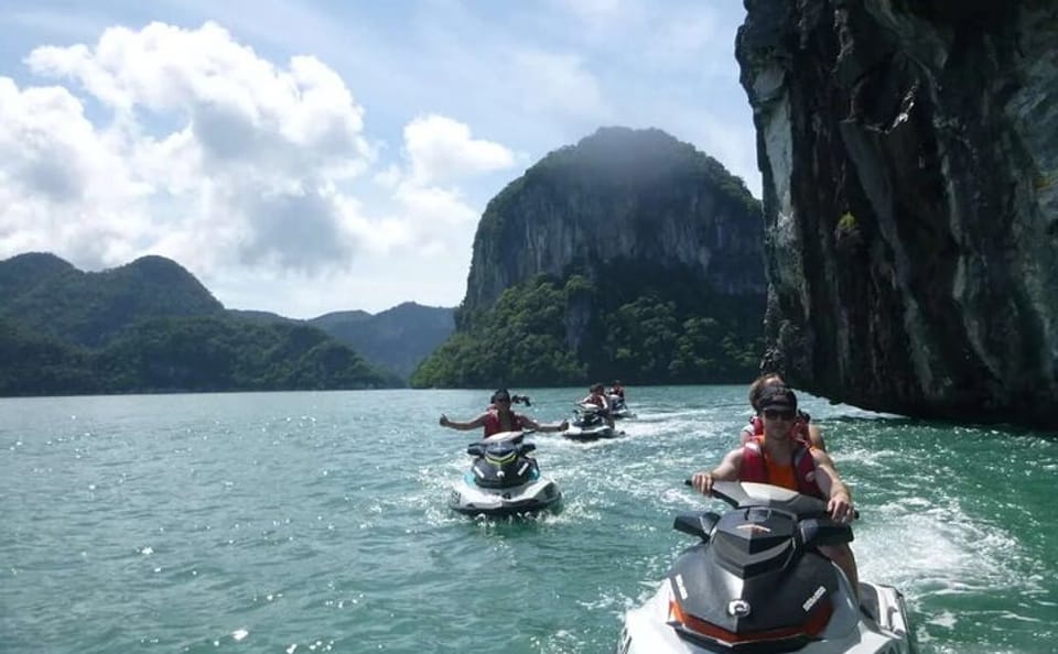 Langkawi Islands Jet Ski Tour Including Dayang Bunting Island