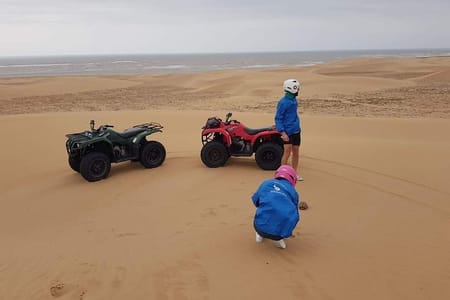 Essaouira P14: 2 Hours Quad Bike Tour and 1 Hour Camel