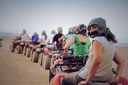 Sharm El Sheikh Desert Quad Safari with Stargazing & Dinner Show
