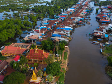 Day Trip to Kompong Plhuk Village-Floating Village at Tonle Sap Lake