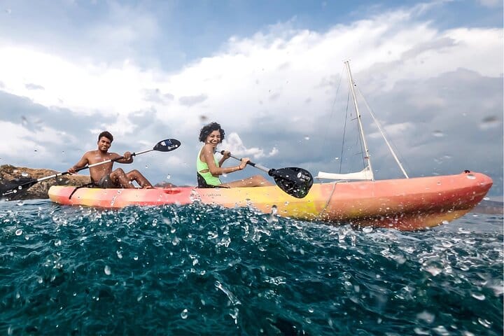 Paddle, sail, and splash into the magic of a Costa Rican sunset on your exclusive private catamaran tour—pure Pura Vida adventure!