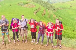 Private Full-Day Trekking Through Rice Terraced Fields from SAPA